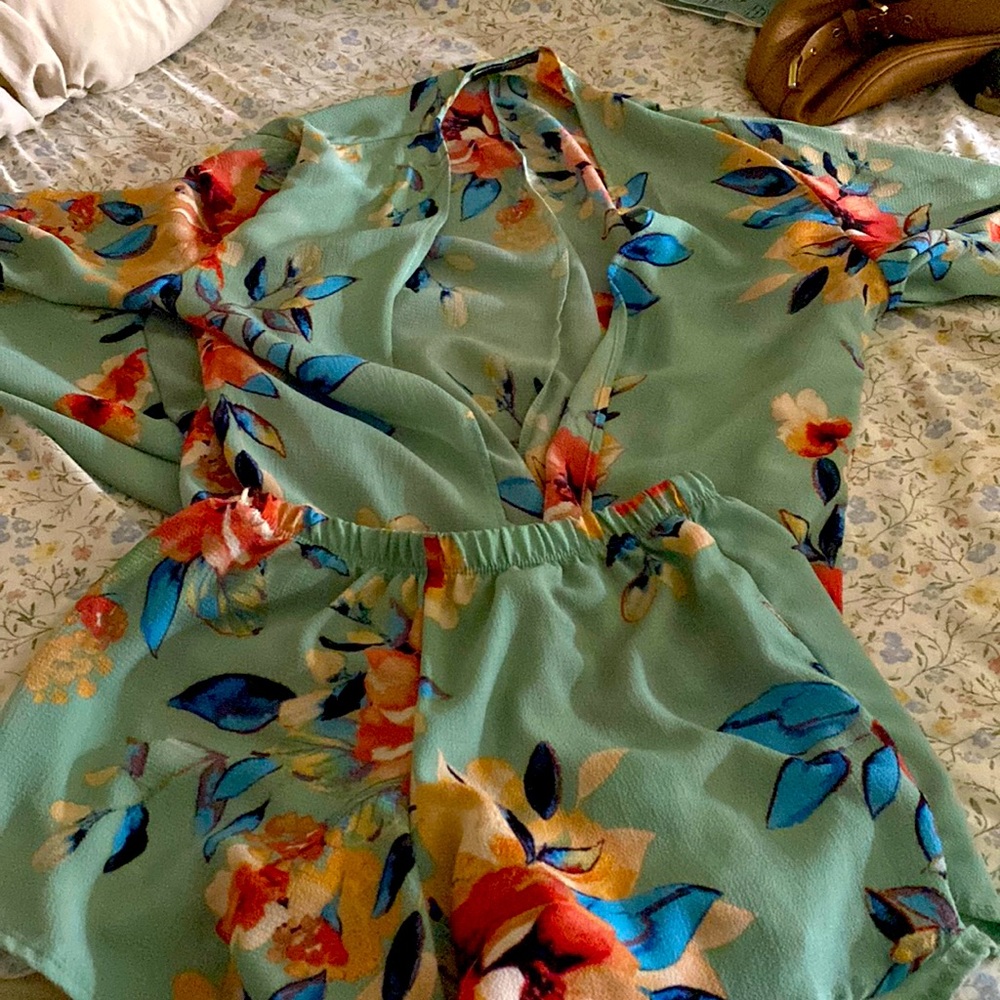 Bohemian inspired short set